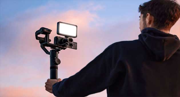 Elgato’s Key Light Mini provides vlogger-friendly lighting on the road
