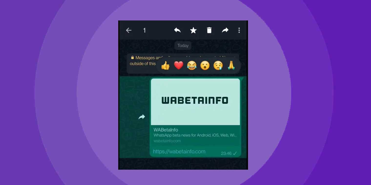 WhatsApp starts rolling out emoji reactions in Android beta