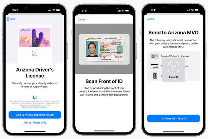 Arizona is the first state to allow driver’s licenses in Apple Wallet