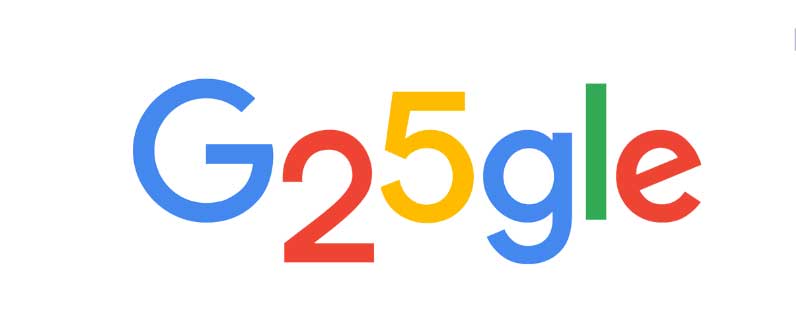 Google at 25: New Doodle Brings a Look on All its Logos to Commemorate Silver Anniversary