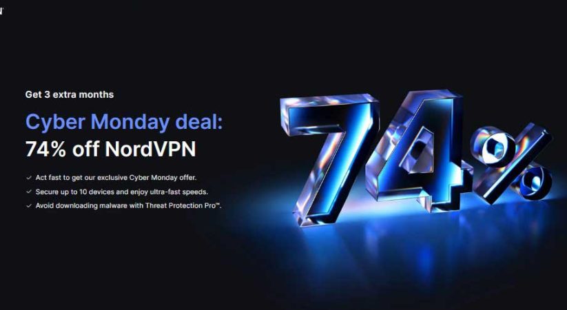 Cyber Monday Deal: Save 74% on NordVPN – Don’t Miss This Offer!