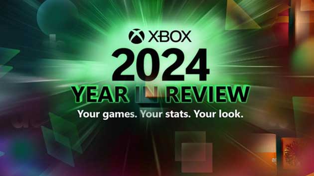 Xbox Year in Review 2024 Is Here: Your Games, Your Stats, Your Look