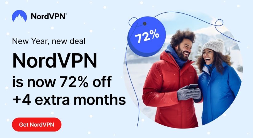 Celebrate with NordVPN exclusive 72% New Year’s discount!